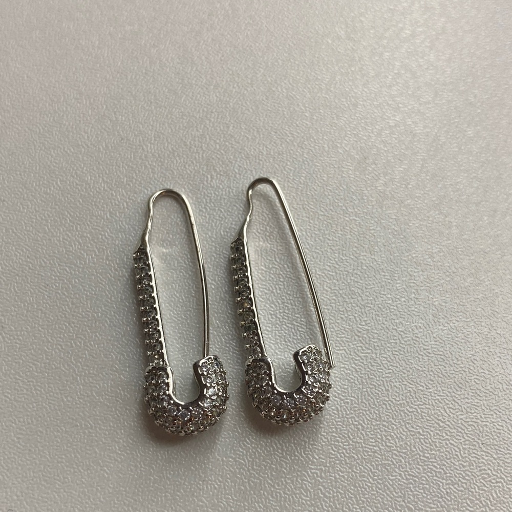 Safety Pin Earrings
